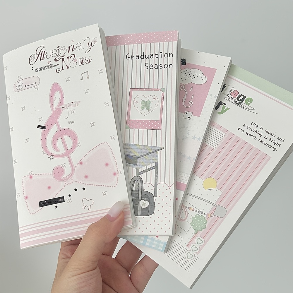 Blank Sheet Music Notebook - 韓国語ポケットミュージカルノート A6 無地ポータブルデイリープランナー学生教室ノートエラー修正旅行ジャーナルスケッチブック