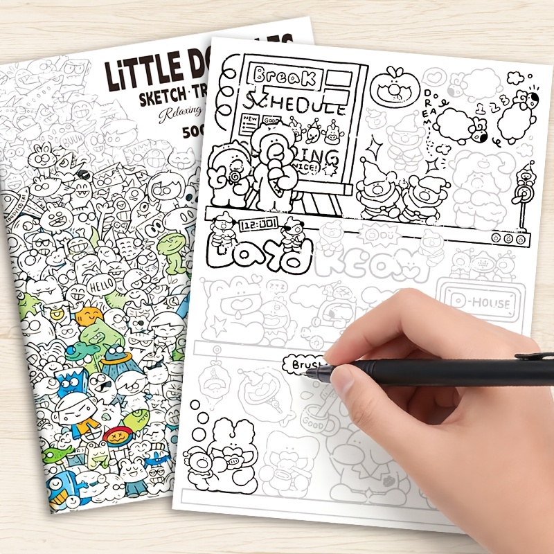 大人向けのストレス解消塗り絵ブック。美しいドゥードル模様のス - Adult Coloring Book Stress Relief のレビューと価格