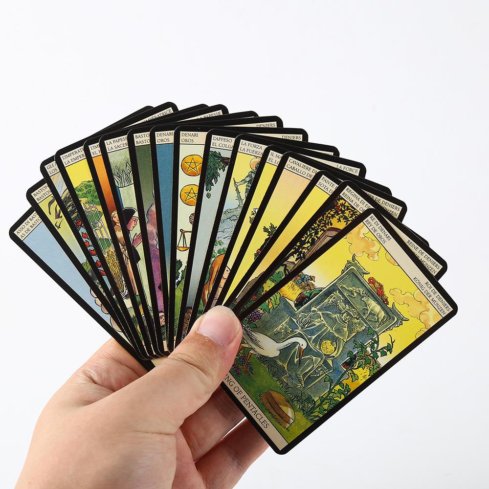 缶の中の新しいビジョンタロット,10x6 cm - Tarot Deck With Guidebook のレビューと価格
