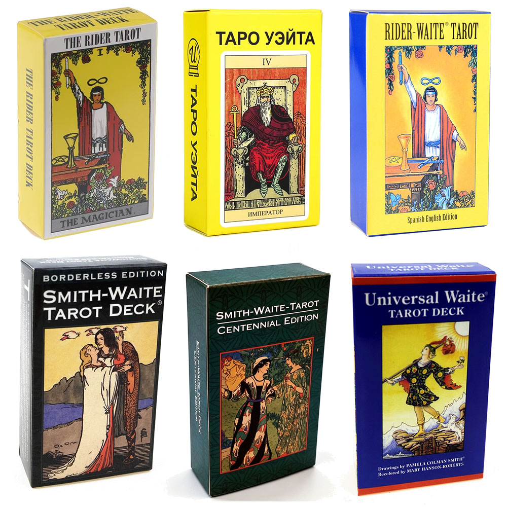 ライダーウェイトタロットカード占い個人用タロットデッキフル英 - Tarot Deck With Guidebook のレビューと価格
